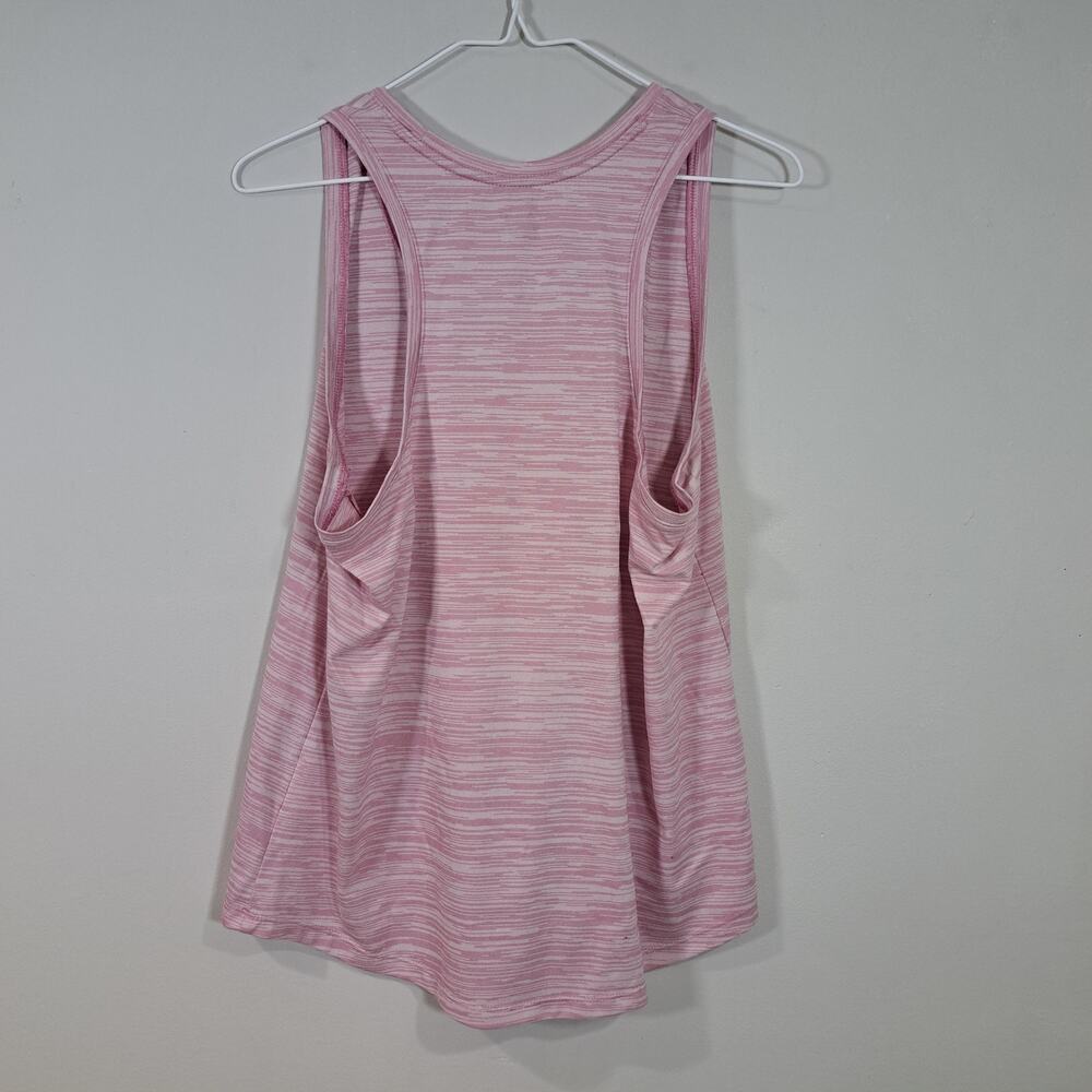 Nike Pink Racerback Dri Fit Athletic Workout Tank Women's Large - Picture 2 of 5